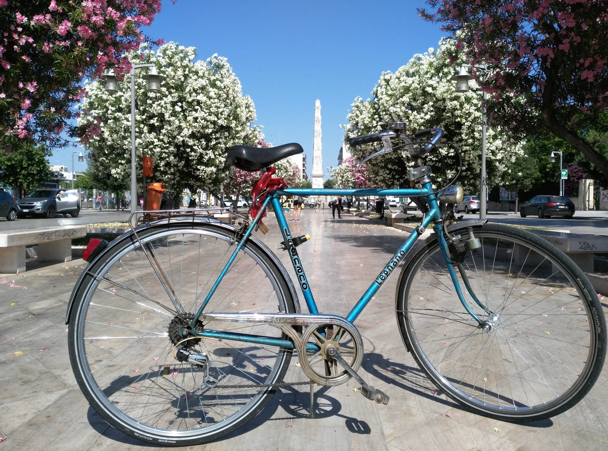 Vintage Legnano city bike from the early 1980s - part of the personal collection